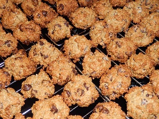 Coconut Chocolate Chip Cookies Image