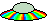 rainbow UFO