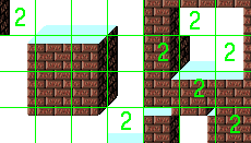 3D red bricks 3